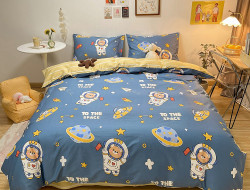 Постельное белье из сатина TANGO space 50х70 (2шт) 1,5-спальное