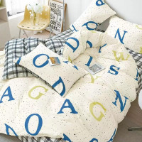 Постельное белье из сатина TANGO буквы 50х70 (2шт) 2-спальное