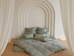 Постельное белье GERMAN GRASS OLIVE BRILLIANT GRASS 50х70 (2шт), 70х70 (2шт) евро