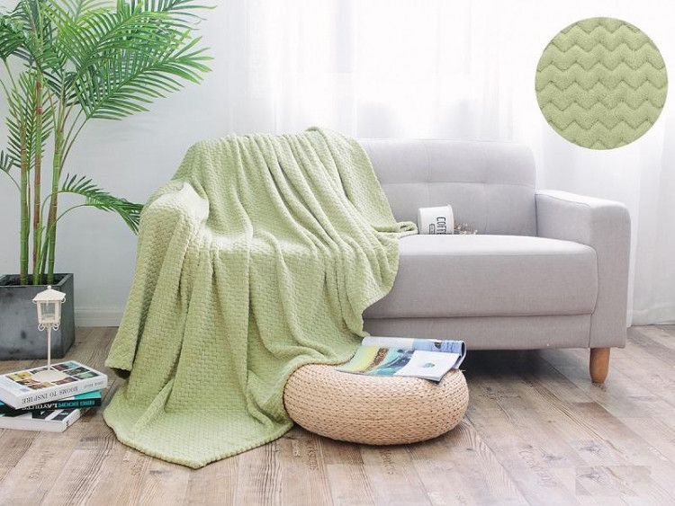 Плед из велсофта АЛЬВИТЕК SOFT PLUSH 013-SP 150х200
