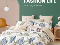 Постельное белье из твила TANGO кримси 70х70 (2шт) 2-спальное