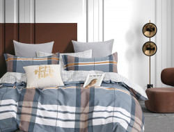 Постельное белье из твил-сатина TANGO кубрикс 50х70 (2шт) 2-спальное