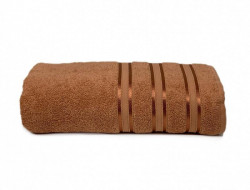 Полотенце махровое хлопковое KARVEN H5154 MIKRO DELUX k-turuncu 70х140