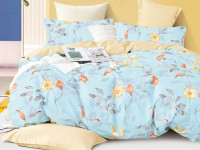 Постельное белье двухстороннее из твил-сатина SAILID BP-143-3 евро