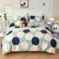 Постельное белье из сатина TANGO круги 50х70 (2шт) 2-спальное