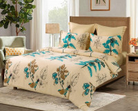Постельное белье из печатного сатина SAILID B-214-1 1,5-спальное