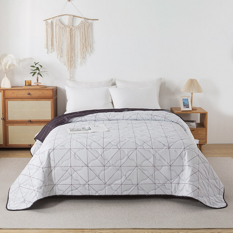 Покрывало стеганое из полисатина TANGO SIESTA Пифагор 220х240