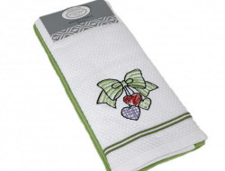 Набор кухонных полотенец хлопковых KARVEN HM770 ASKILI MUTFAK yesil-beyaz V1 40х60 (2шт)