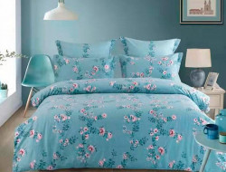 Постельное белье из печатного сатина SAILID B-218-1 1,5-спальное