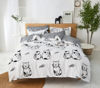 Постельное белье из микросатина TANGO DF-488-70 DREAM FLY 70х70 (2шт) 2-спальное