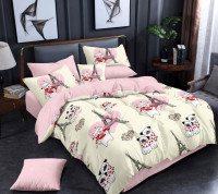 Постельное белье из микросатина TANGO DREAM FLY DF-246-50 50х70 (2шт) семейное