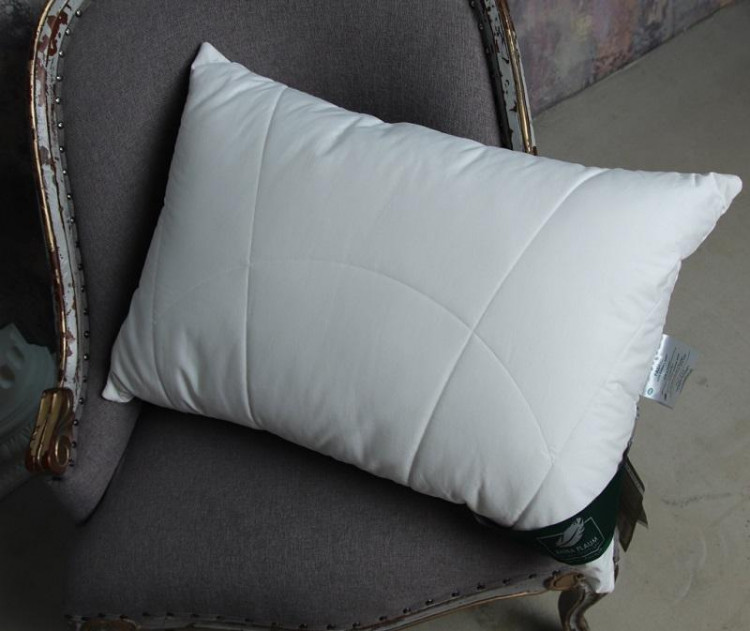 Подушка стеганая из шерсти мериноса ANNA FLAUM MERINO KOLLEKTION 50х70 регулируемая