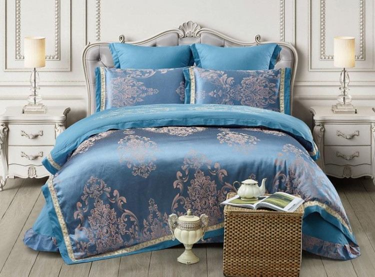 Постельное белье жаккардовое CRISTELLE TJ-73 50х70 (2шт), 70х70 (2шт) евро