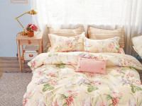 Постельное белье двухстороннее из твила TANGO тивеста 70х70 (2шт) 2-спальное