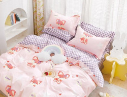 Постельное белье двухстороннее из твила TANGO TPIG-1658 50х70 (2шт), 70х70 (2шт) евро