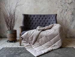 Одеяло стеганое GERMAN GRASS ALMOND WOOL GRASS 220х240 всесезонное