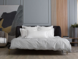 Комплект наволочек из египетского хлопка GERMAN GRASS с узкой отделкой Alpine Ash Grey Allure Grass 70х70 (2шт)