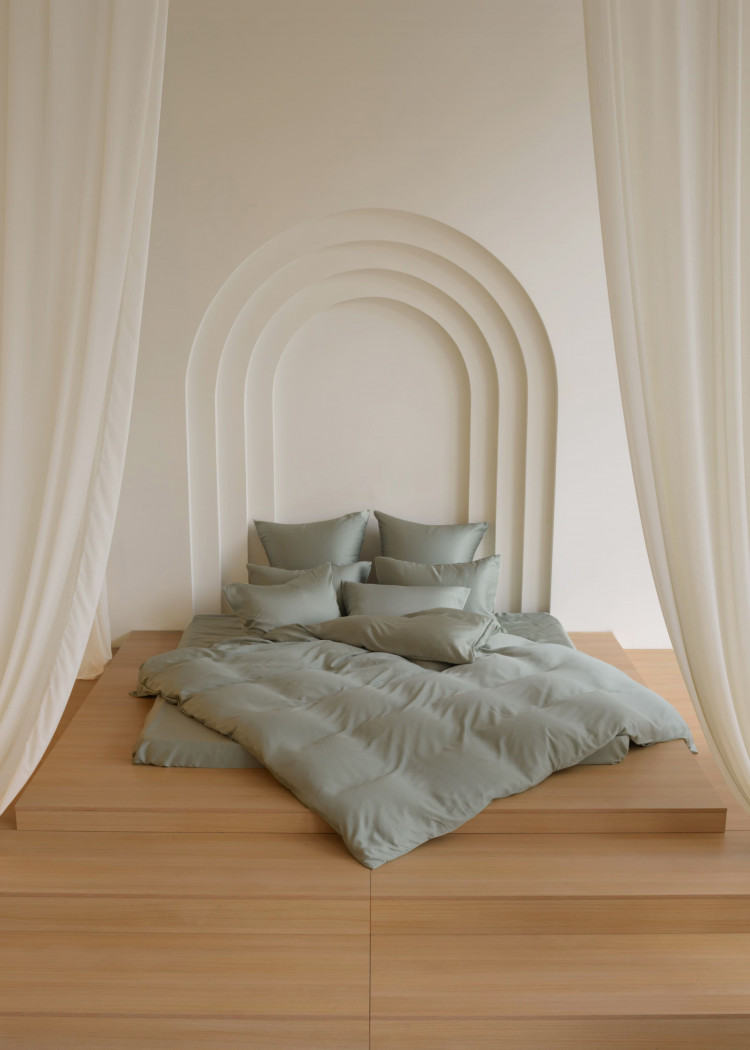 Постельное белье GERMAN GRASS OLIVE BRILLIANT GRASS 70х70 (2шт) семейное