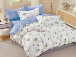 Постельное белье двухстороннее из твил-сатина SAILID BP-161-3 евро