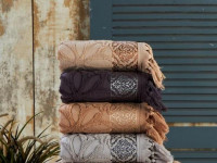 Набор полотенец махровых хлопковых KARVEN COTTON PENYE HS1004 HANZADE 50х90 (4шт)