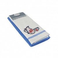 Набор кухонных полотенец хлопковых KARVEN HM770 ASKILI MUTFAK mavi-beyaz V3 40х60 (2шт)