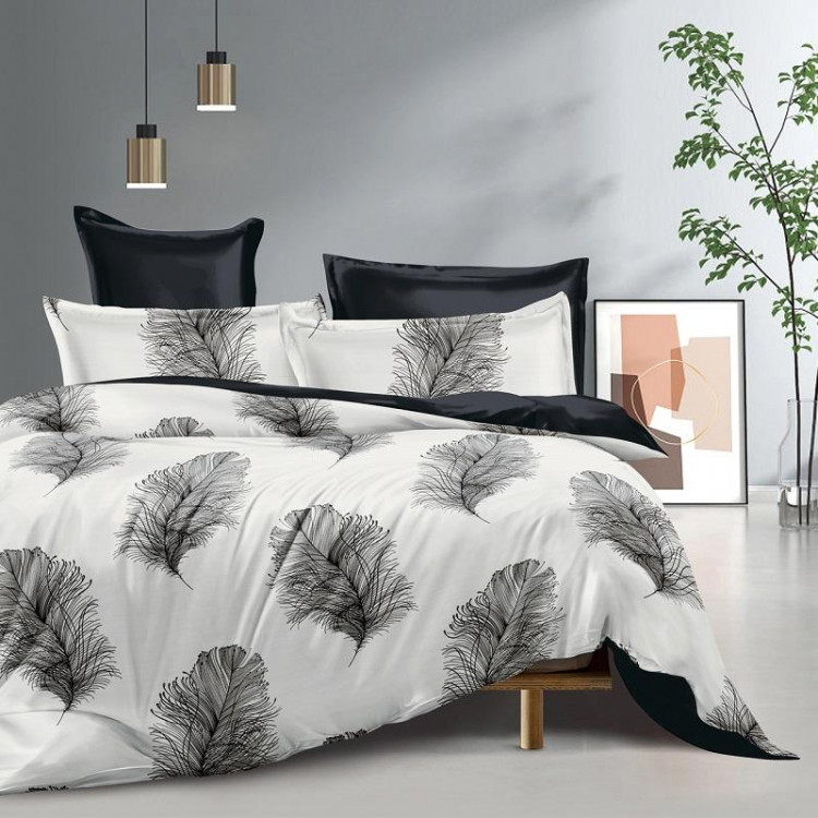 Постельное белье из микросатина TANGO DREAM FLY DF03-535 50х70 (2шт) евро