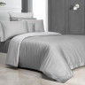 Постельное белье из сатина де люкс SAREV 300TC N235 ADAM V5-A-GRI 50х70 (4шт), 40х40 (1шт) евро