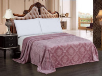 Плед однотонный из микрофибры с тиснением АЛЬВИТЕК ВЕНЕЦИЯ 151-pv 150х200