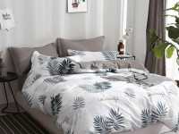 Постельное белье двухстороннее из твила в ПВХ TANGO эсхинантус 50х70 (2шт) евро