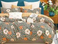 Постельное белье двухстороннее из твил-сатина SAILID BP-142-1 1,5-спальное