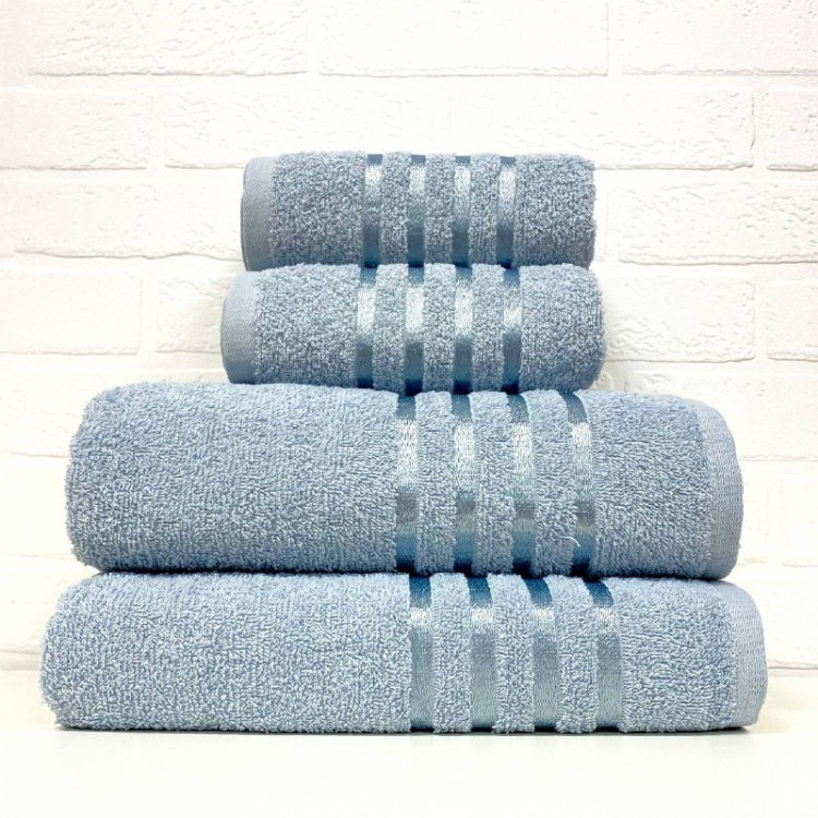 Полотенце махровое DIVA AFRODITA 70х140 (1шт) светло-серое