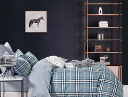 Постельное белье из сатина TANGO ласмио 50х70 (2шт) 2-спальное