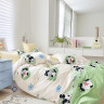 Постельное белье из твил-сатина TANGO мур-мяу 50х70 (2шт), 70х70 (2шт) евро