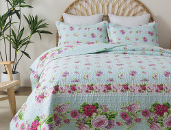 Покрывало с наволочками хлопковое TANGO PATCHWORK PW333-221 230х250