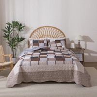 Покрывало с наволочками из полиэстера TANGO PATCHWORK PW444-106 230х250