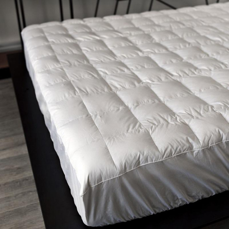 Наматрасник-чехол кассетный из белого гусиного пуха BELPOL ЭКОЛЬ 180х200х30