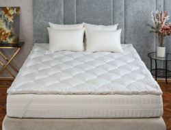 Наматрасник-топпер верблюжий GERMAN GRASS Topper Camel Wool Grass теплый 140х200