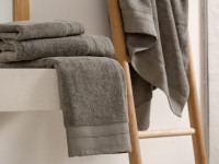 Комплект полотенец из микрокоттона GERMAN GRASS Grey Balance Grass 40х70 (1шт), 70х140 (1шт)