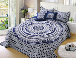 Покрывало с наволочками хлопковое TANGO PATCHWORK PW333-195 230х250