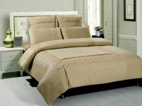 Постельное белье из сатина с гипюром TANGO GPR-02 GIPUR 50х70 (2шт), 70х70 (2шт) евро