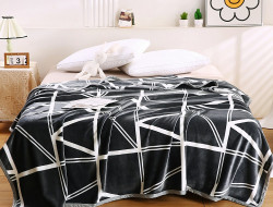 Плед из микрофибры CRISTELLE FLAMENCO Геометрия 200х220