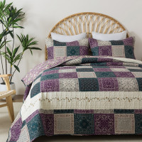 Покрывало с наволочками хлопковое TANGO PATCHWORK PW333-227 230х250
