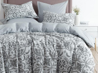Постельное белье двухстороннее из твил-сатина SAILID BP-172-3 евро