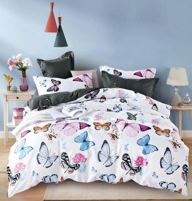 Постельное белье из микросатина TANGO DREAM FLY DF-334-70 70х70 (2шт) 2-спальное