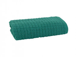 Полотенце махровое TAC DARBY DARK GREEN темно-зеленое 70х140