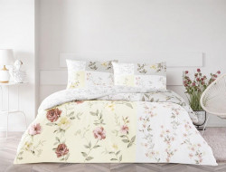 Постельное белье из ранфорса TAC RANFORCE SANDRA экрю 1,5-спальное