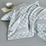 Постельное белье с летними одеялами из египетского хлопка Premium ASABELLA Аристократ 50х70 (2шт) семейное
