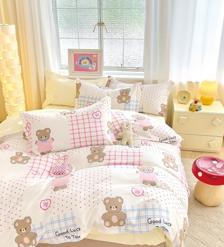 Постельное белье из твил-сатина TANGO good luck 70х70 (2шт) 1,5-спальное