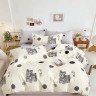 Постельное белье из твил-сатина TANGO собачки 50х70 (2шт) 2-спальное