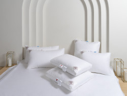 Подушка трехкамерная с бортиком GERMAN GRASS 3D THERMO DOWN GRASS 68х68 средняя